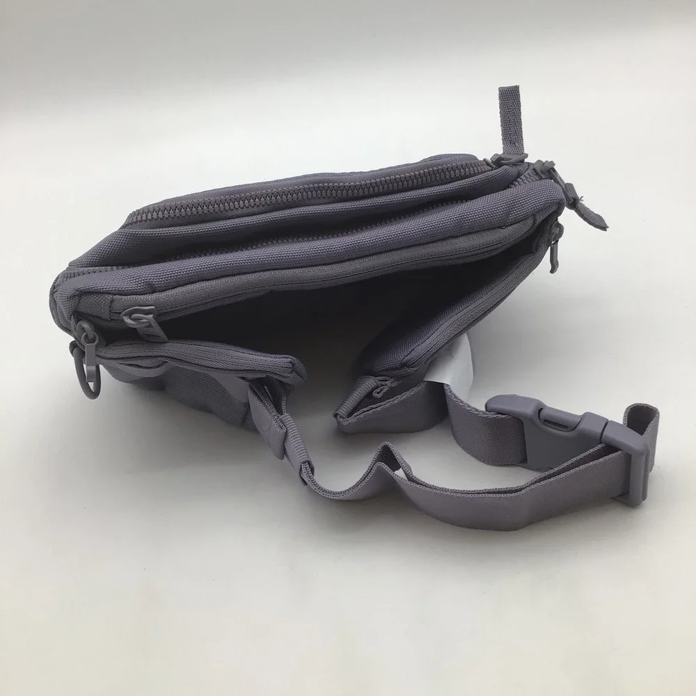 Adidas Ramble Crossbody Bag Fanny Pack Slate Grey KL3539 NEW